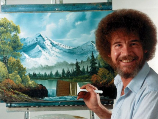 Bob Ross schildercursus 5 uur