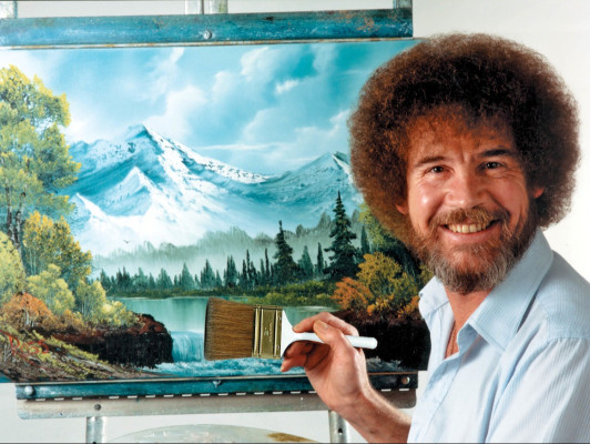 Bob Ross schildercursus 6 uur