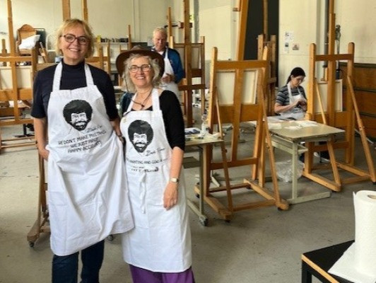 Bob Ross schilderworkshop 3 uur